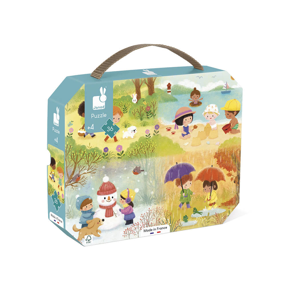 PUZZLE LES SAISONS - 36 PIECES