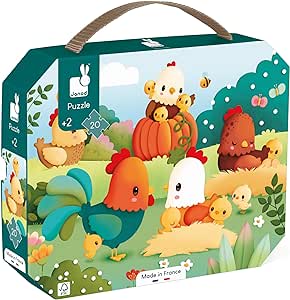 PUZZLE - BIENVENUE A LA BASSE-COUR 20 PCS