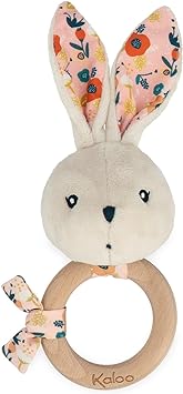 K'DOUX - HOCHET LAPIN COQUELICOT