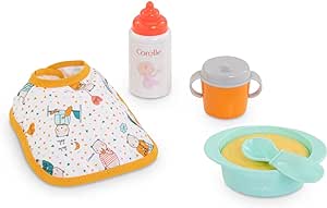 PETIT COFFRET REPAS 9 ACCESSOIRES POUR POUPON 30CM
