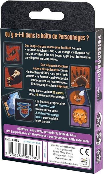 LOUPS-GAROUS - EXT. PERSONNAGE