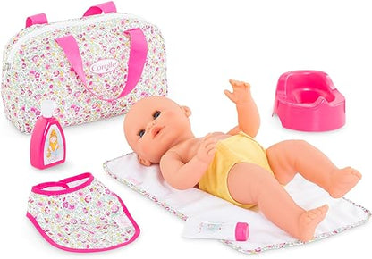 SAC À LANGER + 7 ACCESSOIRES POUR POUPON 36/42CM