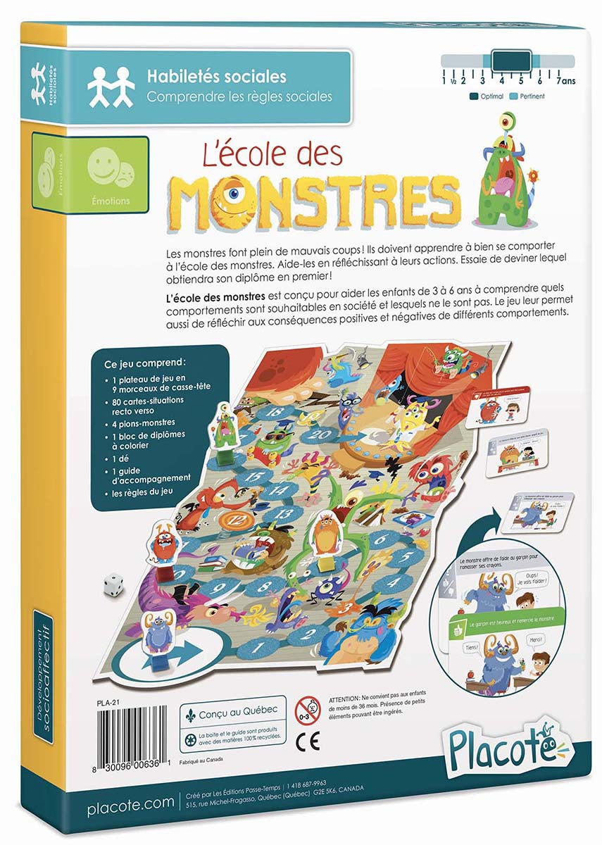 L'ÉCOLE DES MONSTRES