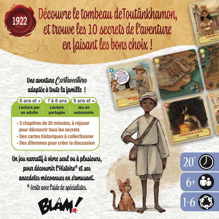 Cartaventura Odyssée - Le secret des pharaons